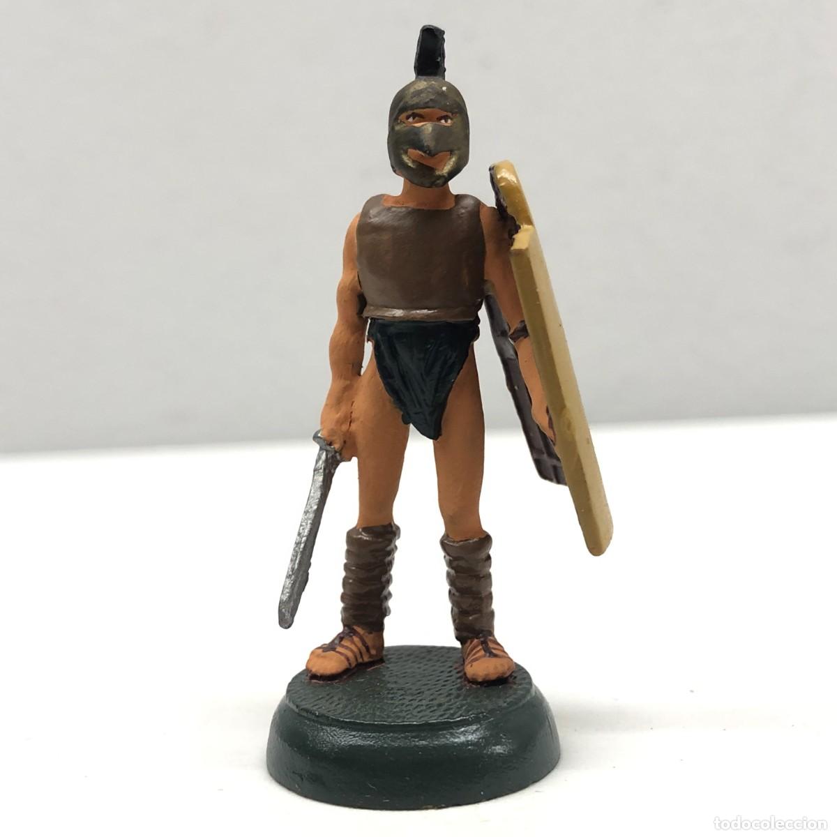 Juguetes antiguos: SOLDADO GRIEGO O ESPARTANO - REF. 3/071 - ALMIRALL PALOU - FIGURA DE PLOMO - SOLDADITO / 207