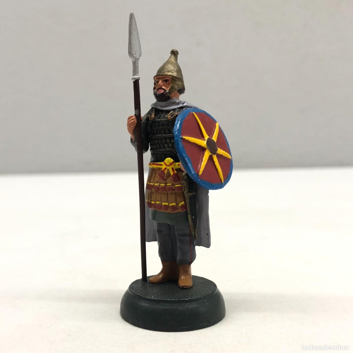 Juguetes antiguos: SOLDADO INFANTERIA BIZANTINO S.X - REF. 3/037 - ALMIRALL PALOU - FIGURA DE PLOMO - SOLDADITO / 210