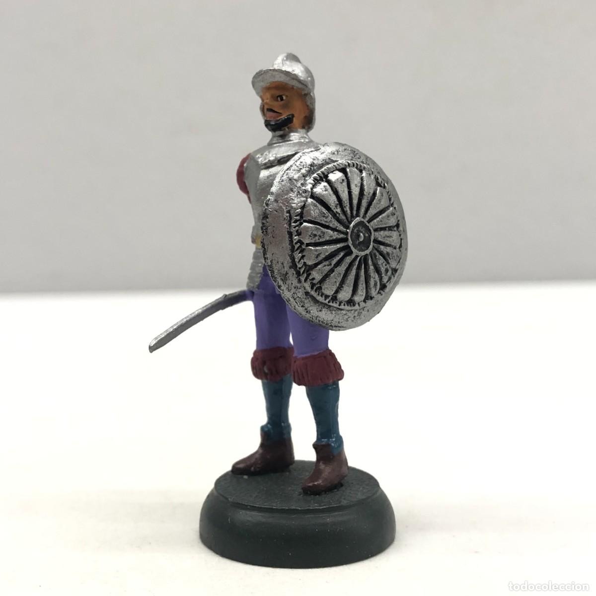 Juguetes antiguos: SOLDADO CONQUISTADOR ESPA&Ntilde;OL - REF. 3/068 - ALMIRALL PALOU - FIGURA DE PLOMO - SOLDADITO / 214