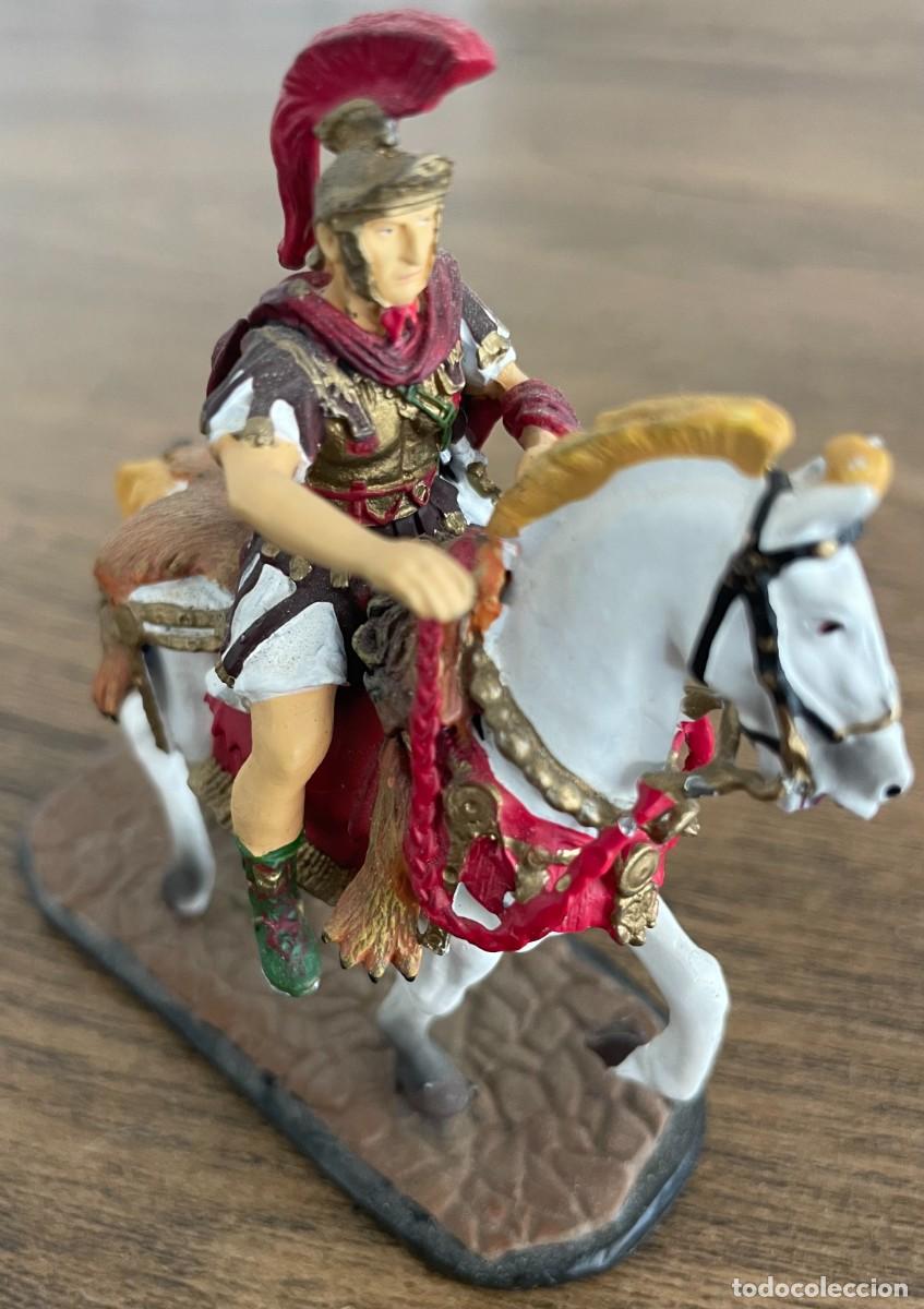 Juguetes antiguos: SOLDADOS DE LA ANTIGUA ROMA. GENERAL ROMANO A CABALLO CON ARMADURA DE GALA. ESCALA 1:32
