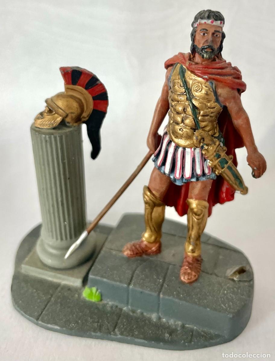 Juguetes antiguos: SOLDADOS DE LA ANTIGUA ROMA. HOPLITA GRIEGO. ESCALA 1:32. HECHO DE PLOMO.