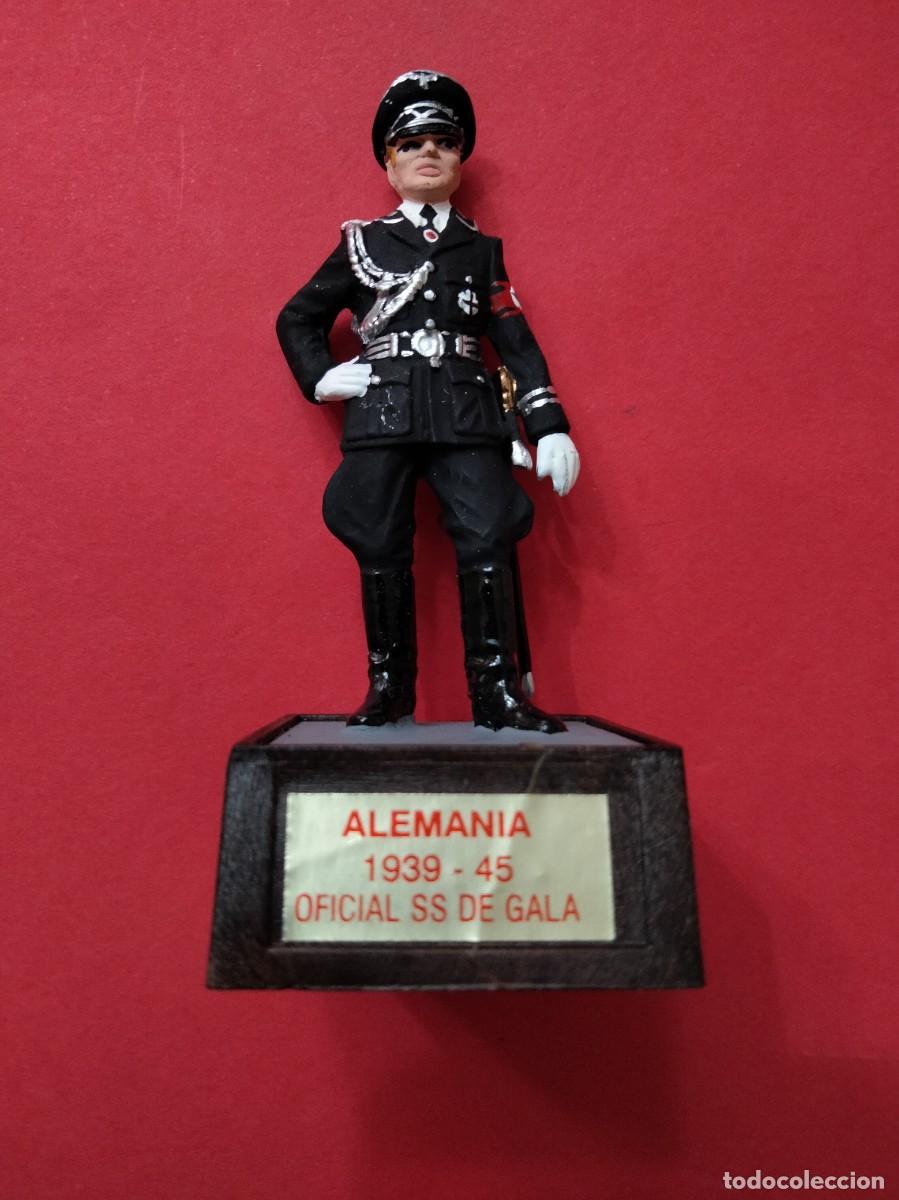 Juguetes antiguos: Soldado de plomo Oficial SS de Gala. Alemania 1939-45, SOLDAT