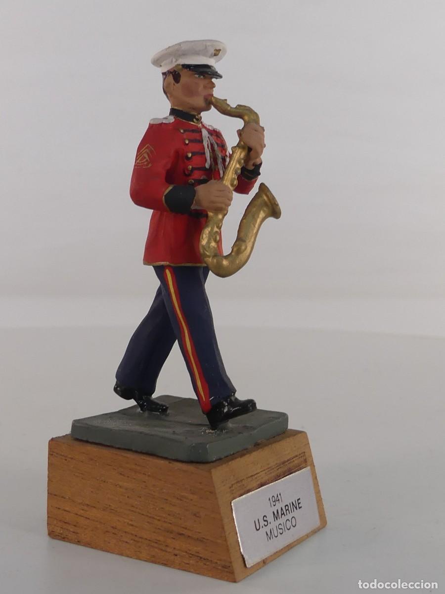 Jeux Anciens: SOLDADITO DE PLOMO - U.S. MARINE MUSICO 1941 &ndash; OBJETO DE COLECCI&Oacute;N