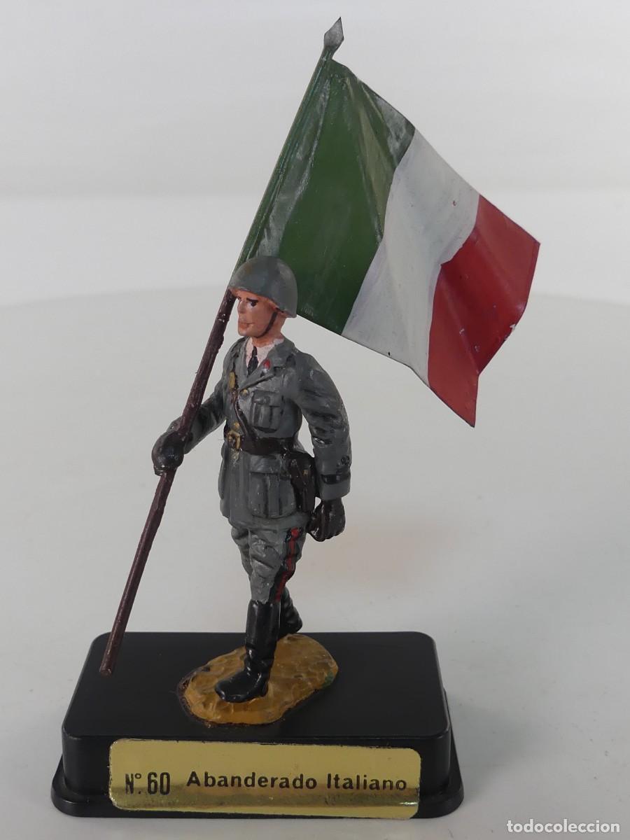 Jeux Anciens: SOLDADITO DE PLOMO - ABANDERADO ITALIANO &ndash; OBJETO DE COLECCI&Oacute;N