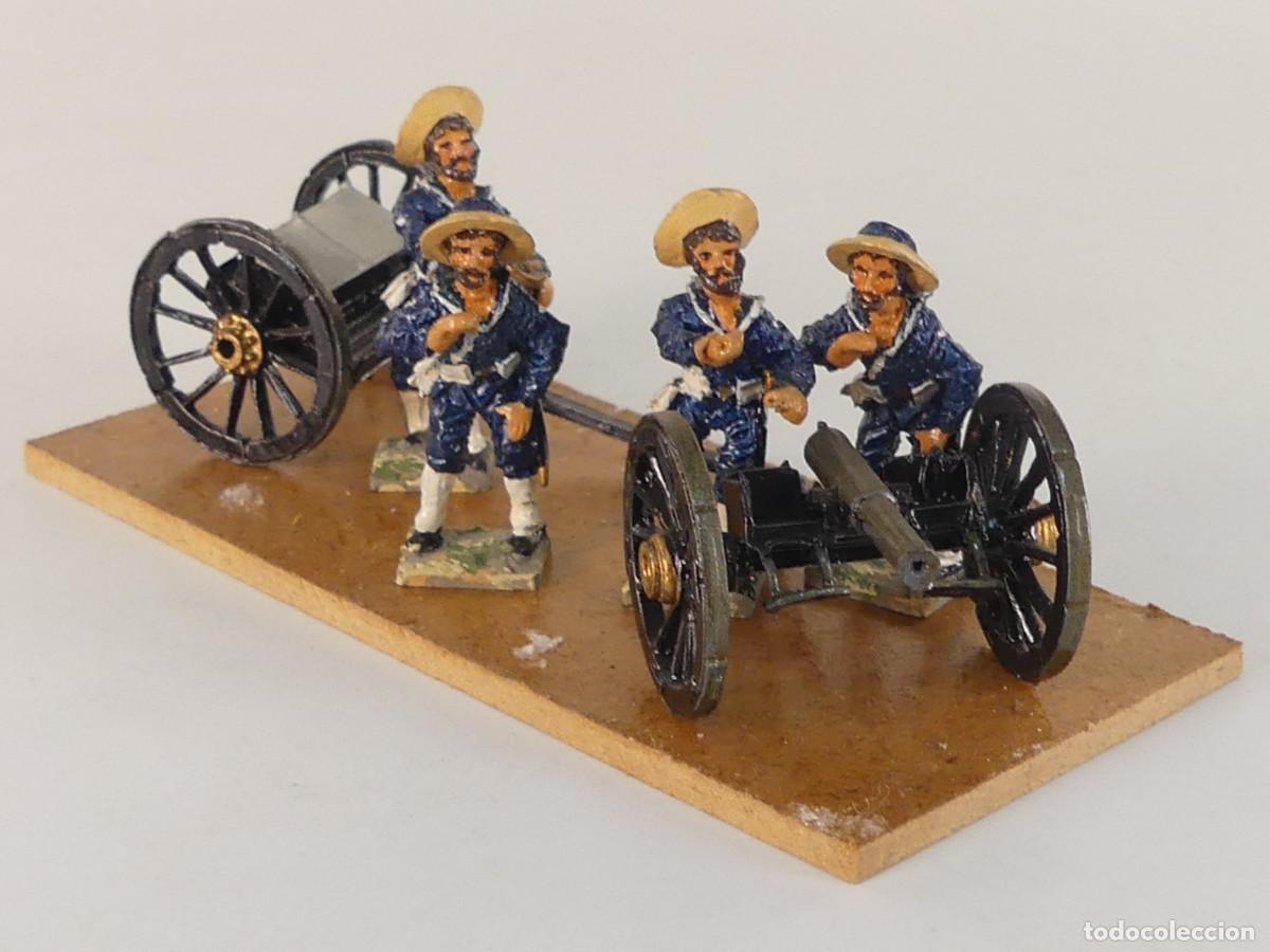 Giochi Antichi: DIORAMA SOLDADITOS DE PLOMO ARTILLERIA