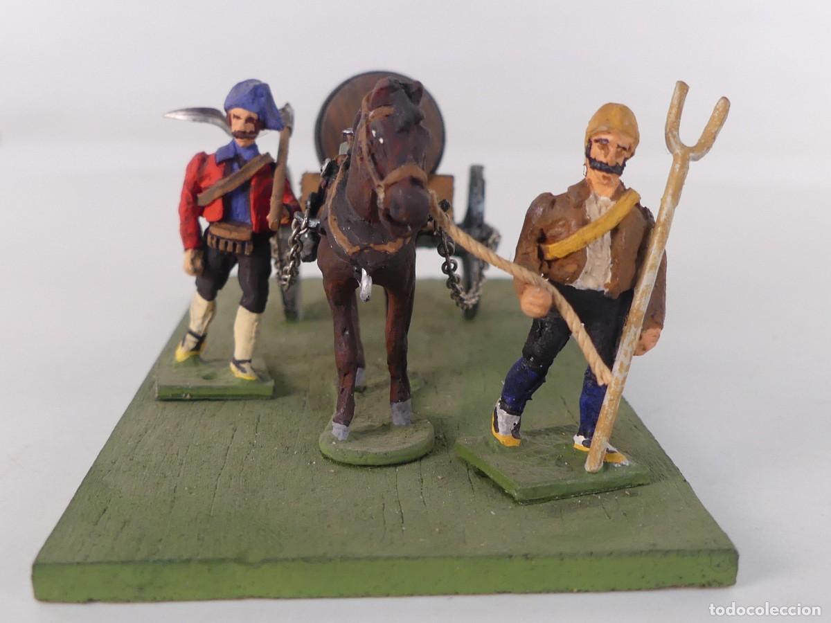 Jeux Anciens: DIORAMA CON FIGURAS DE PLOMO