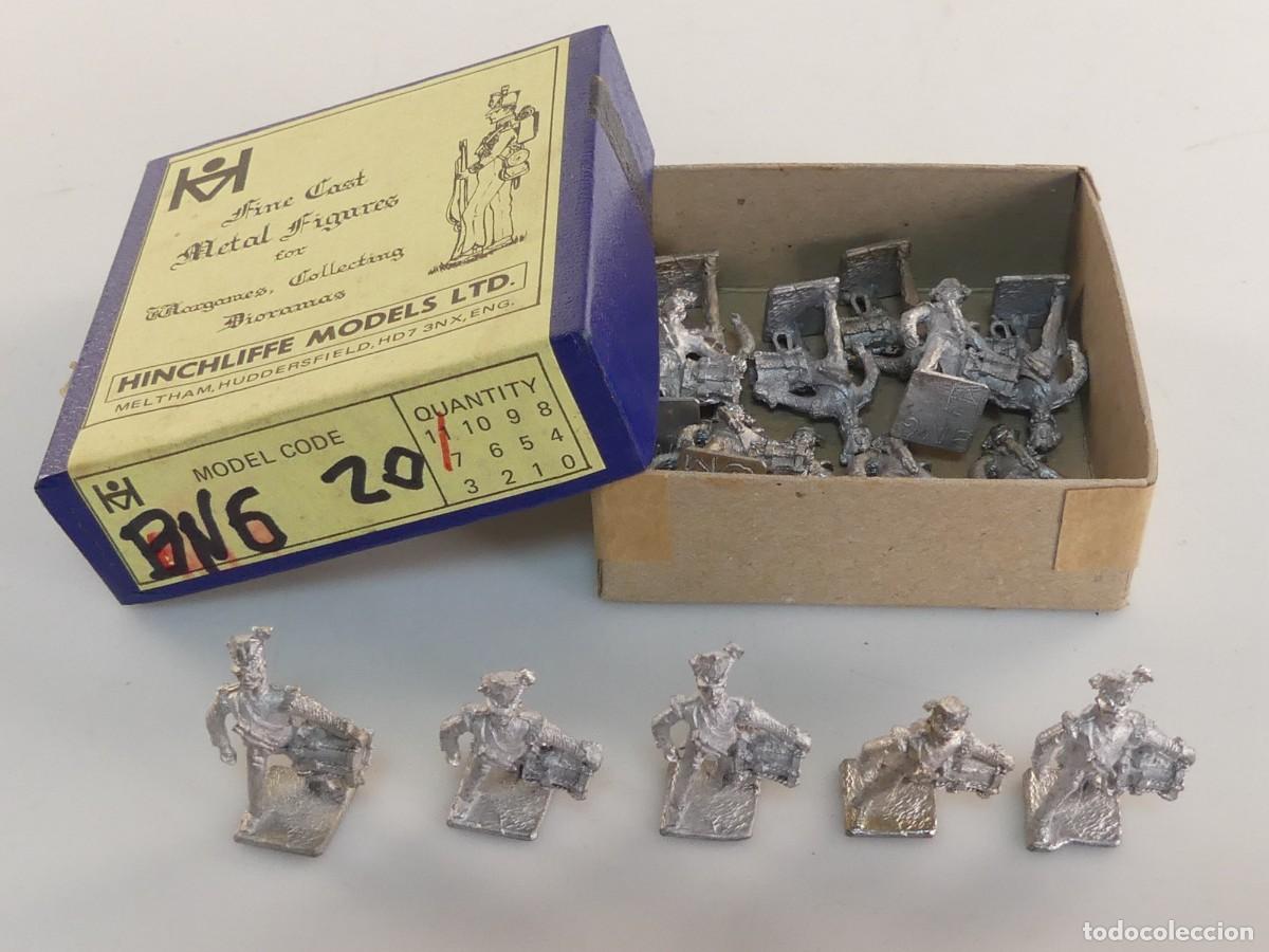 Jeux Anciens: SOLDADITOS DE PLOMO SIN PINTAR -16 UNIDADES HINCHLIFFE MODELS CON CAJA