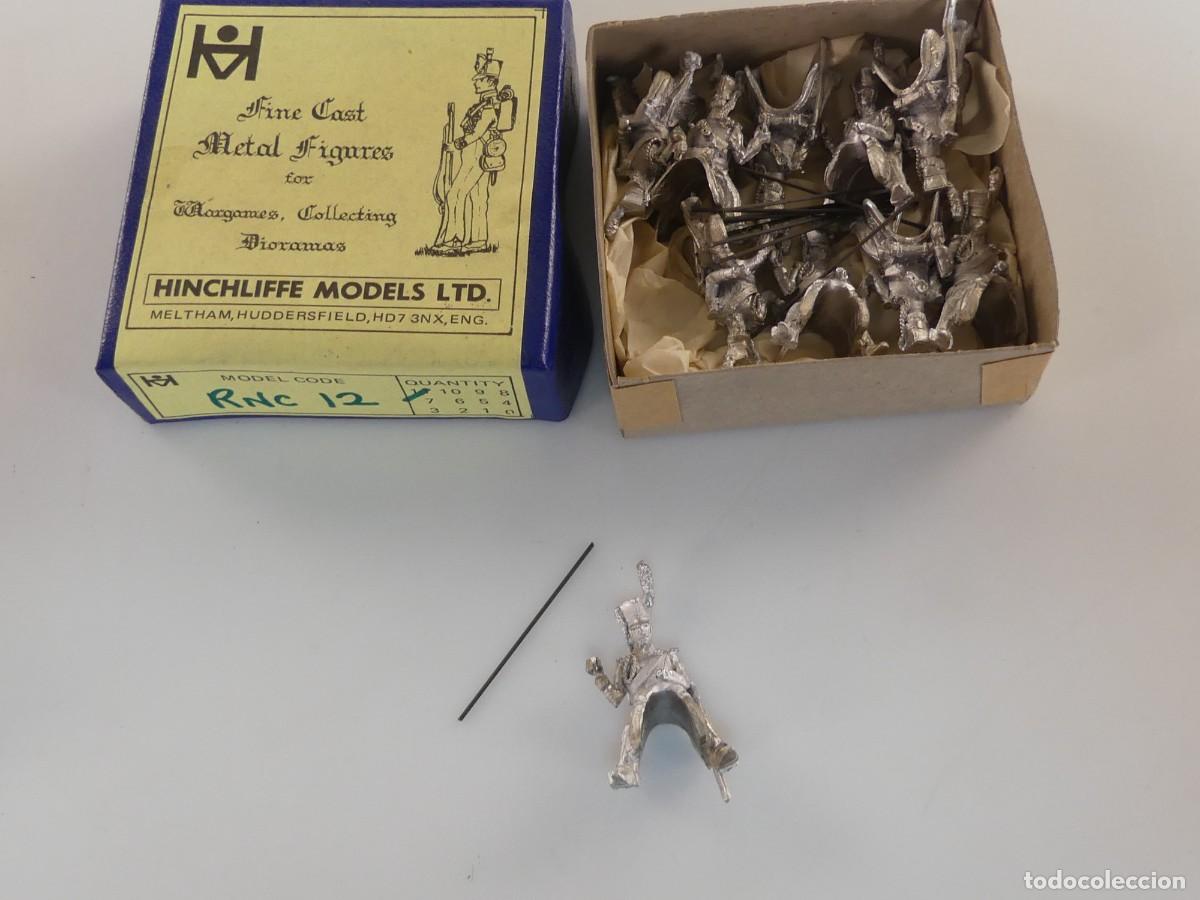 Jeux Anciens: SOLDADITOS DE PLOMO SIN PINTAR -10 UNIDADES HINCHLIFFE MODELS CON CAJA