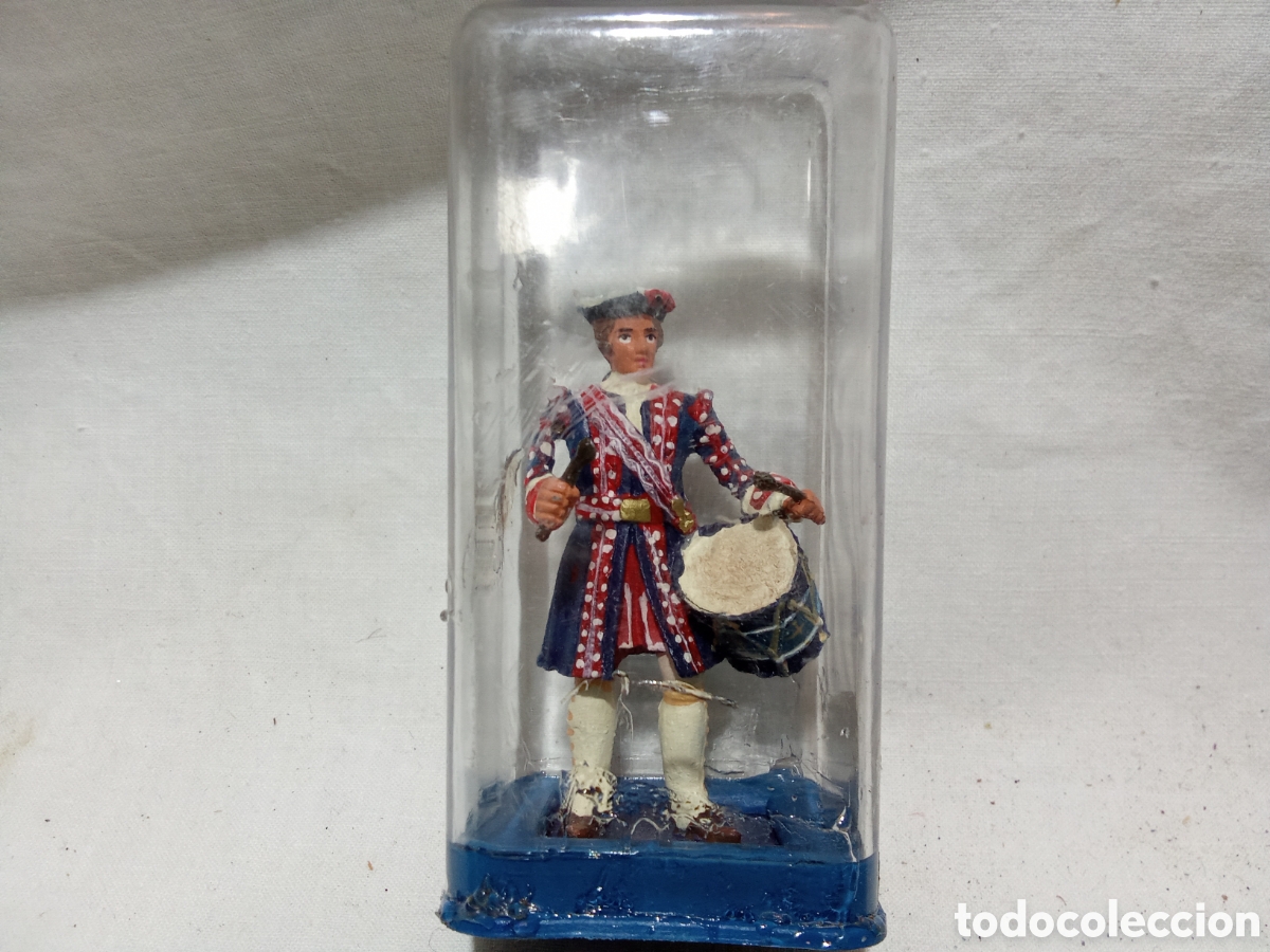 Jeux Anciens: SOLDADO TAMBOR DE PLOMO DE MD EN CAJA ALYMER