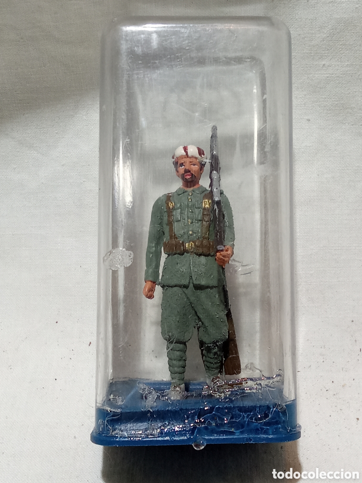 Jeux Anciens: SOLDADO ESPA&Ntilde;OL DE PLOMO DE MD EN CAJA N 28 ALYMER
