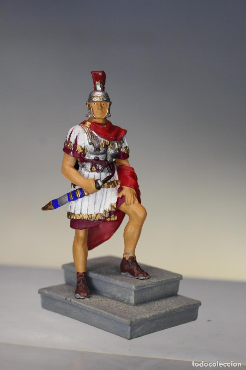 Juguetes antiguos: Tribuno pretoriano #1. 1:32. Soldados de plomo de la Antigua Roma