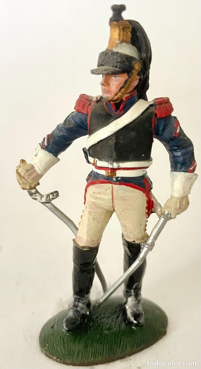 Juguetes antiguos: SARGENTO CABALLER&Iacute;A CORACEROS FRANCIA. 1806. SOLDADOS DE LAS GUERRAS NAPOLE&Oacute;NICAS. DEL PRADO. 1:32.
