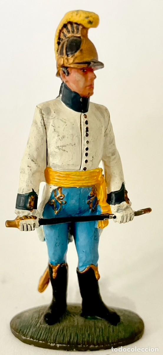 Juguetes antiguos: OFICIAL AUSTR&Iacute;ACO DEL REGIMIENTO SPLENYI. SOLDADOS DE LAS GUERRAS NAPOLE&Oacute;NICAS. DEL PRADO. 1:32.