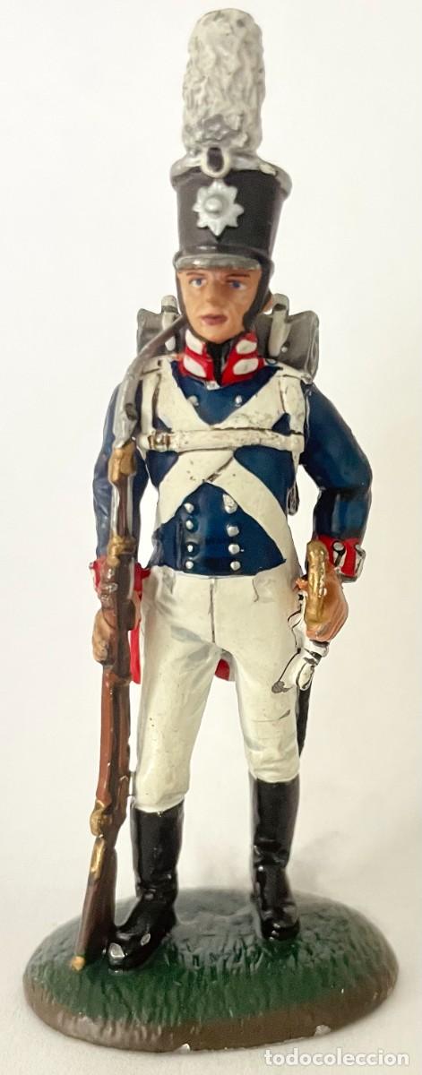 Juguetes antiguos: GRANADERO DE LA GUARDIA A PIE PRUSIANO. SOLDADOS DE LAS GUERRAS NAPOLE&Oacute;NICAS. DEL PRADO. 1:32.