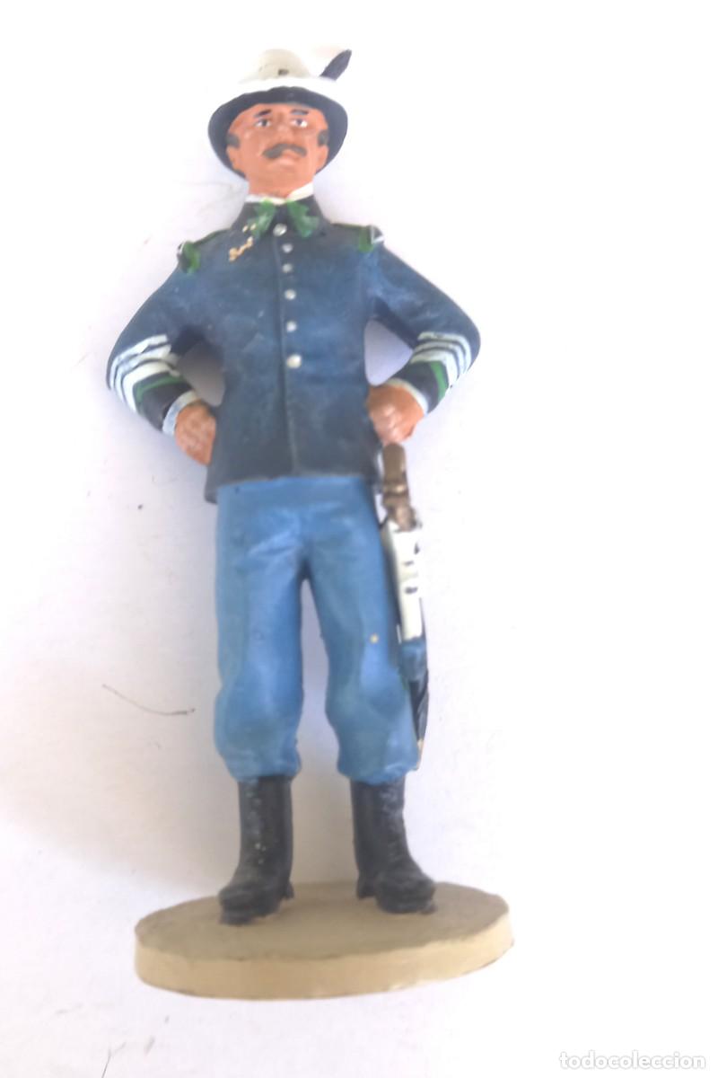 Juguetes antiguos: Soldadito de plomo Sargento Italiano de Rancho , delPrado