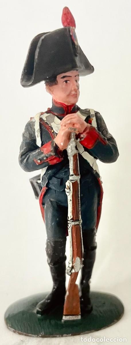 Juguetes antiguos: ARTILLERO FRANC&Eacute;S DE LA ARTILLER&Iacute;A A PIE. SOLDADOS DE LAS GUERRAS NAPOLE&Oacute;NICAS. DEL PRADO. 1:32.
