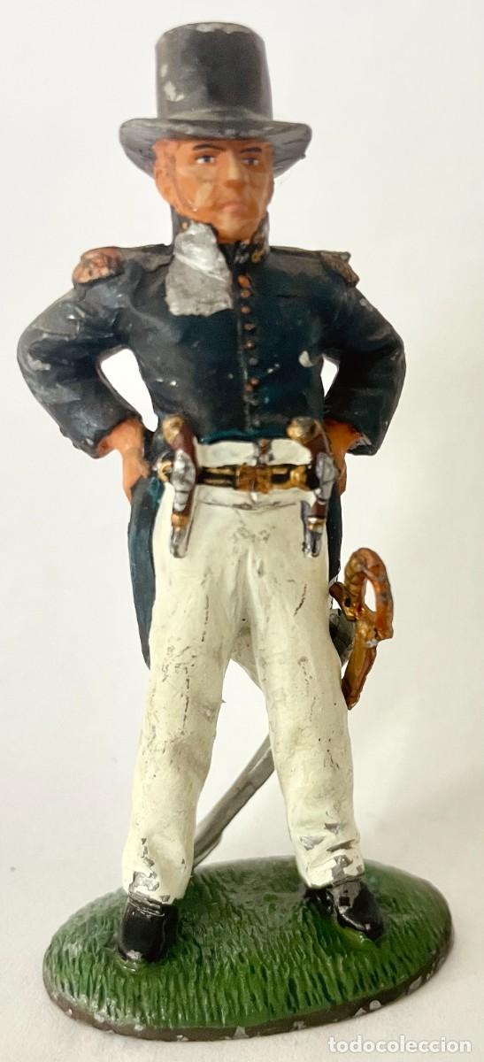 Juguetes antiguos: TENIENTE DE NAV&Iacute;O FRANC&Eacute;S. 1805. SOLDADOS DE LAS GUERRAS NAPOLE&Oacute;NICAS. DEL PRADO. 1:32. 8 CMS.