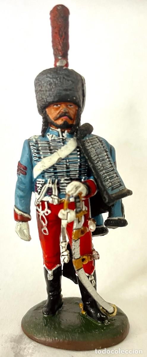 Juguetes antiguos: BRIGADIER DEL 1er REGIMIENTO DE H&Uacute;SARES. SOLDADOS DE LAS GUERRAS NAPOLE&Oacute;NICAS. DEL PRADO. 1:32.