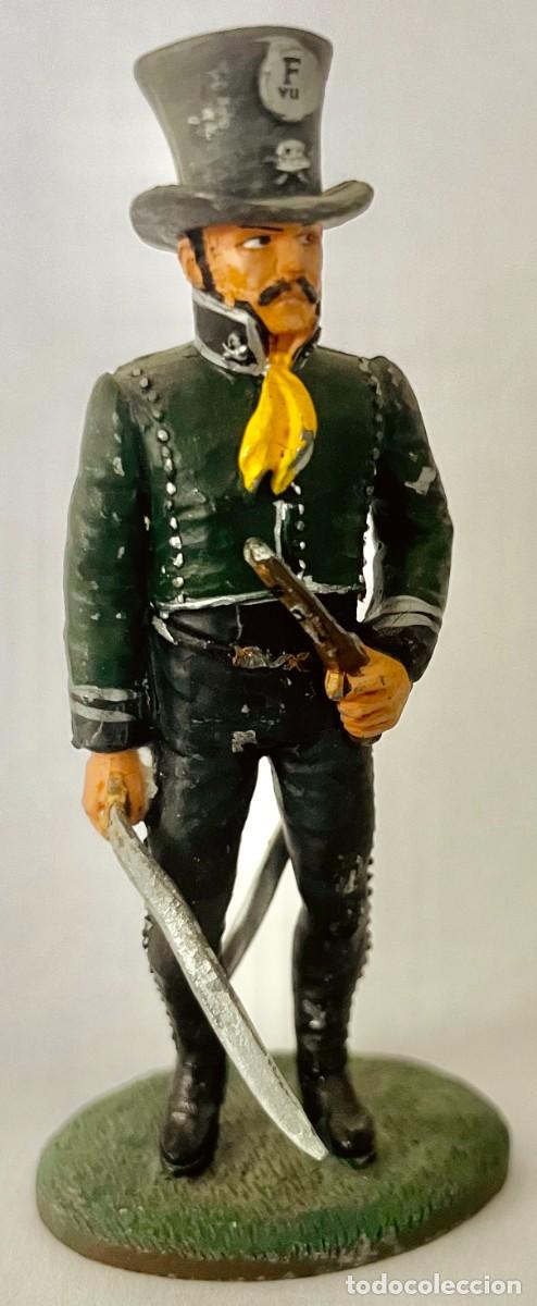 Juguetes antiguos: JEFE GUERRILLERO ESPA&Ntilde;OL. SOLDADOS DE LAS GUERRAS NAPOLE&Oacute;NICAS. DEL PRADO. 1:32. 8 CMS.