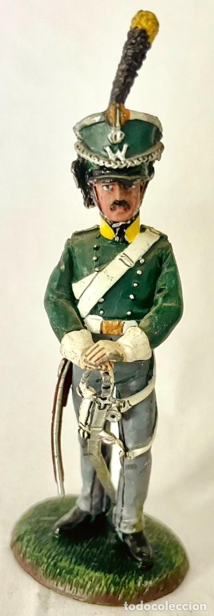 Juguetes antiguos: SOLDADO DEL 5&ordm; DE DRAGONES BELGA. SOLDADOS DE LAS GUERRAS NAPOLE&Oacute;NICAS. DEL PRADO. 1:32. 8 CMS.