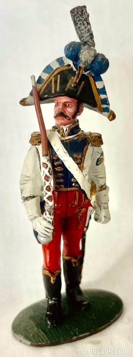 Juguetes antiguos: TAMBOR MAYOR DEL REINO DE WESTFALIA. SOLDADOS DE LAS GUERRAS NAPOLE&Oacute;NICAS. DEL PRADO. 1:32. 8 CMS.