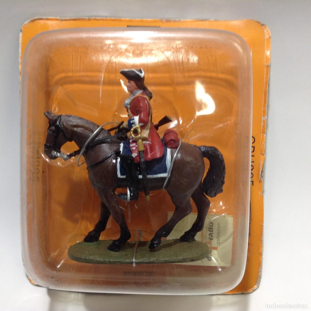 Juguetes antiguos: COLECCION HISTORIA DE LA CABALLLERIA: MARLBOROUGH CAVALRYMAN AT BLENHEIM, 1704 *DEL PRADO*