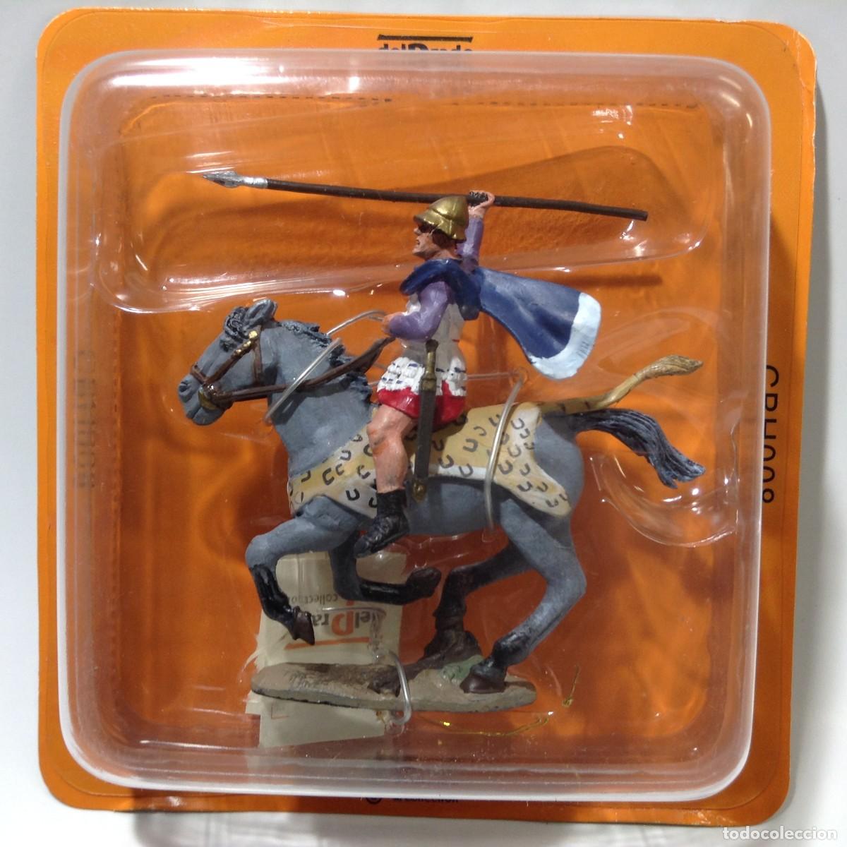 Juguetes antiguos: COLECCION HISTORIA DE LA CABALLLERIA: OFFICER, THESSAIAN CAVALRY C. 330 BC *DEL PRADO*