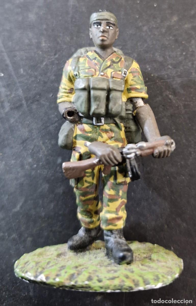 Jeux Anciens: COMANDO RECONOCIMIENTO SUDAFRICA SOLDADITO DE PLOMO CUERPOS ELITE MILITAR TECXX 463
