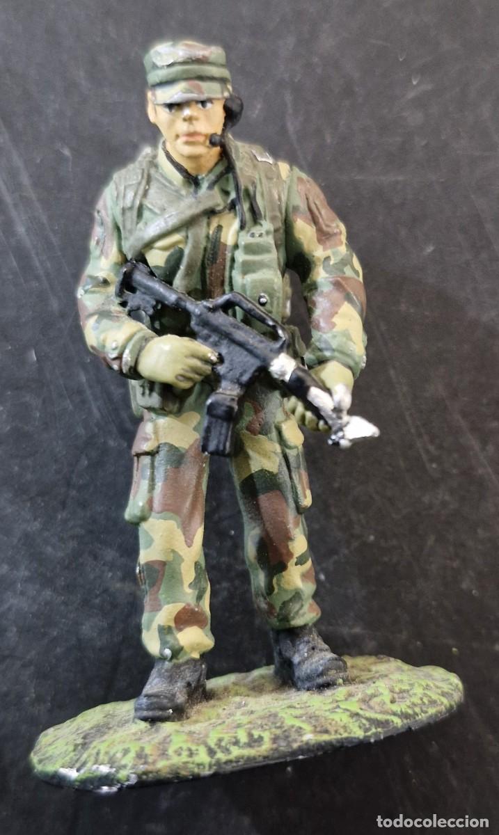 Juguetes antiguos: SOLDADO PARARESCATADOR PARACAIDISTA RESCATE USA CUERPOS ELITE MILITAR TECXX 483