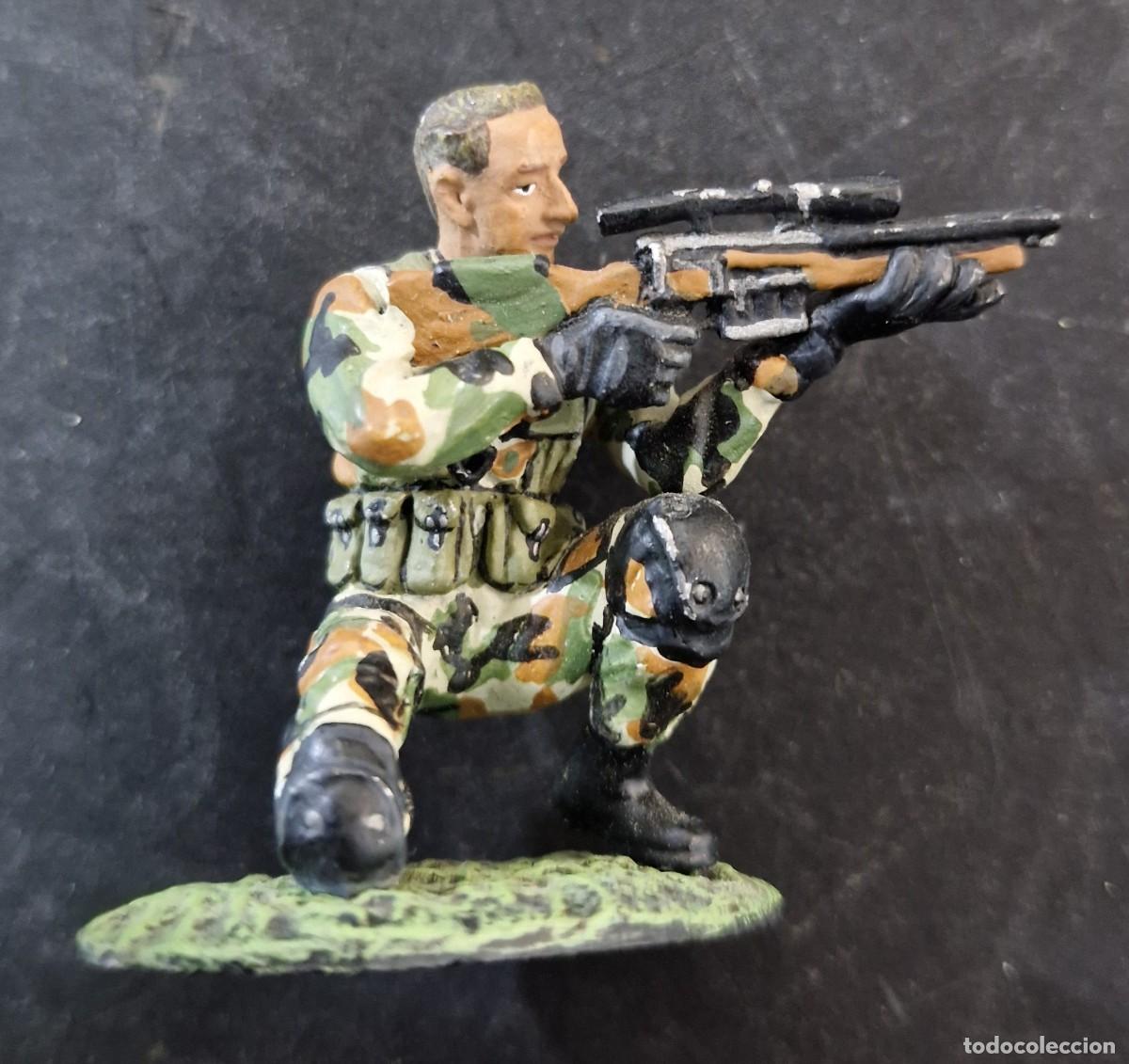 Juguetes antiguos: SOLDADO FUERZAS ESPECIALES FRANCIA CUERPOS ELITE MILITAR TECXX 487