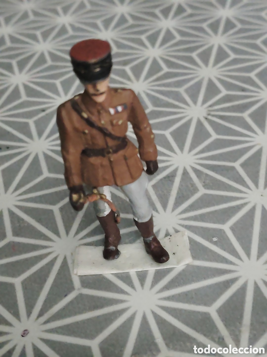Juguetes antiguos: General de divisi&oacute;n del ejercito franc&eacute;s. 1940-1944