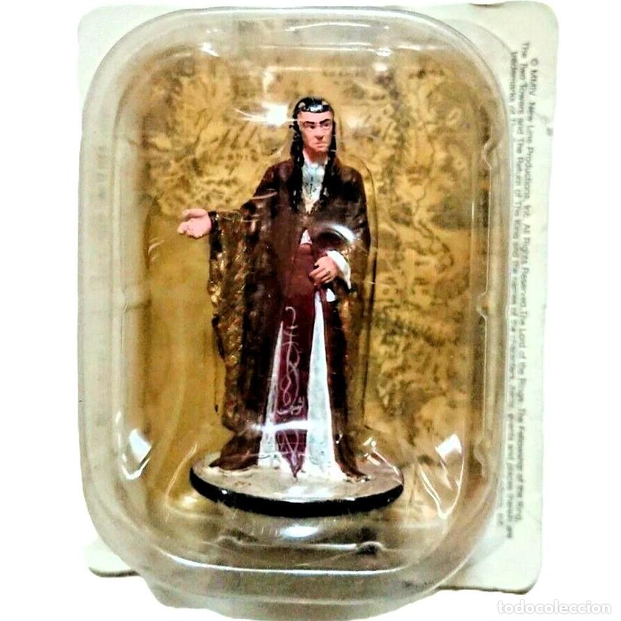 Juguetes antiguos: ELROND EN EL CONSEJO DE RIVENDELL. EL SE&Ntilde;OR DE LOS ANILLOS. FIGURAS EAGLEMOSS. LOTR 014