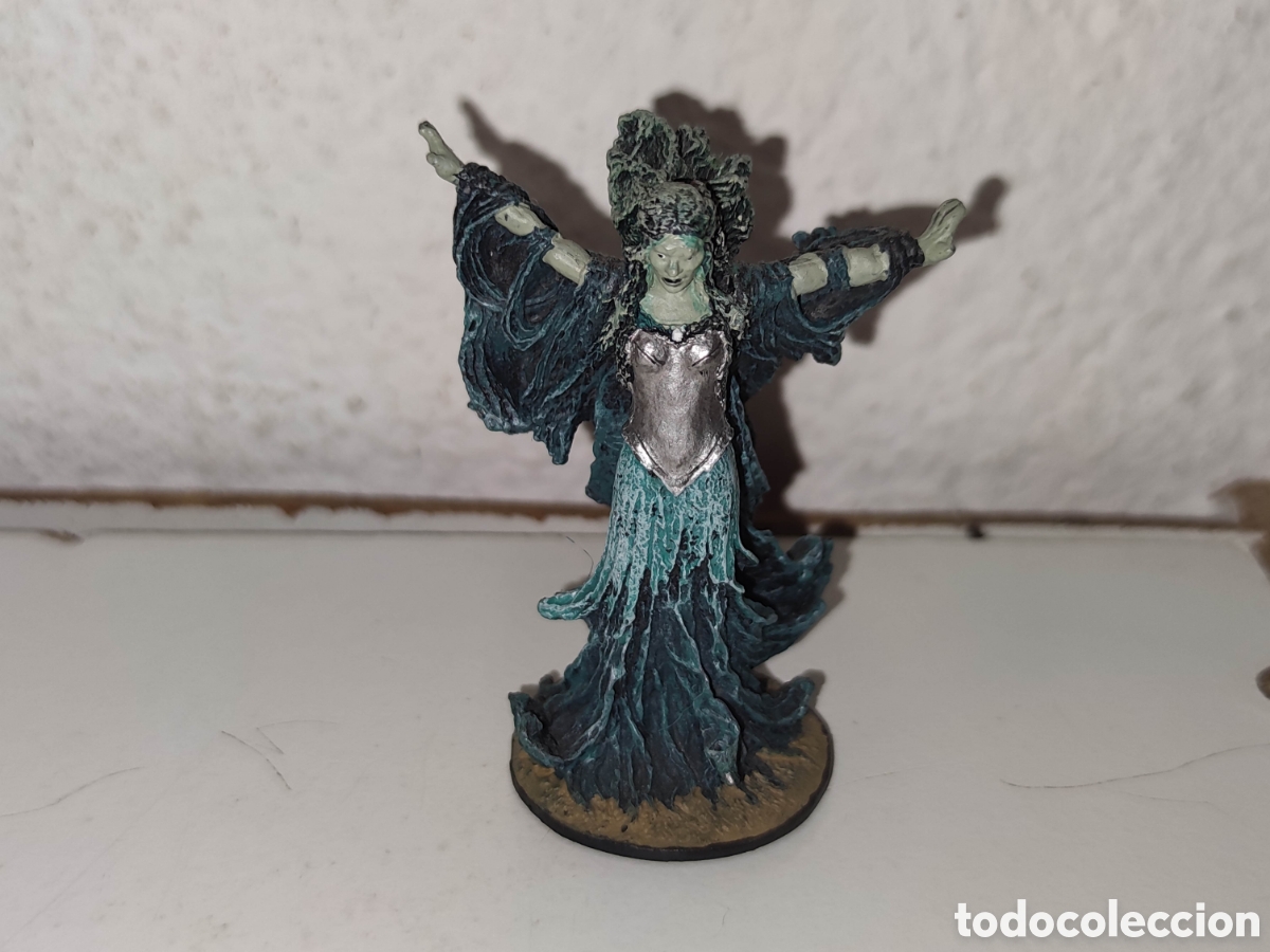Jogos Antigos: Figura de plomo - El Se&ntilde;or de los anillos - Galadriel - NLP - 2005 - LOTR - ESDLA