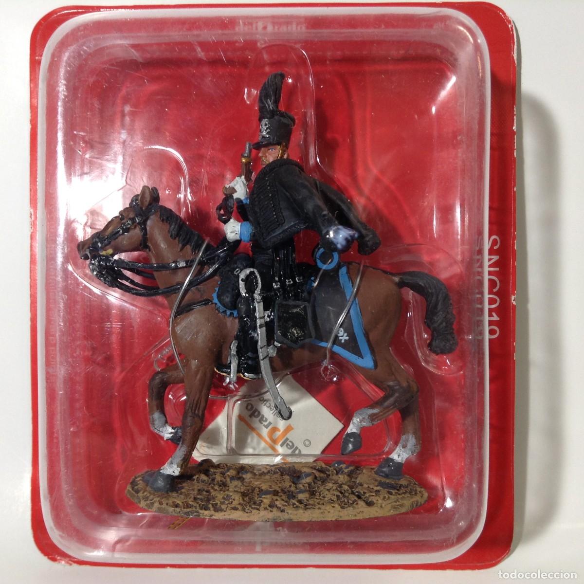 Juguetes antiguos: CABALLLERIA DE LAS GUERRAS NAPOLEONICAS: TROOPER, BRUNSWICK HUSSARS, 1812*DEL PRADO*