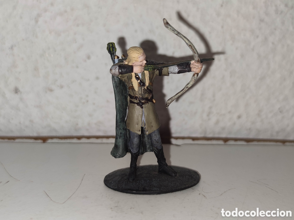 Jeux Anciens: Figura de plomo - El Se&ntilde;or de los anillos - Legolas - NLP - 2004 - LOTR - ESDLA