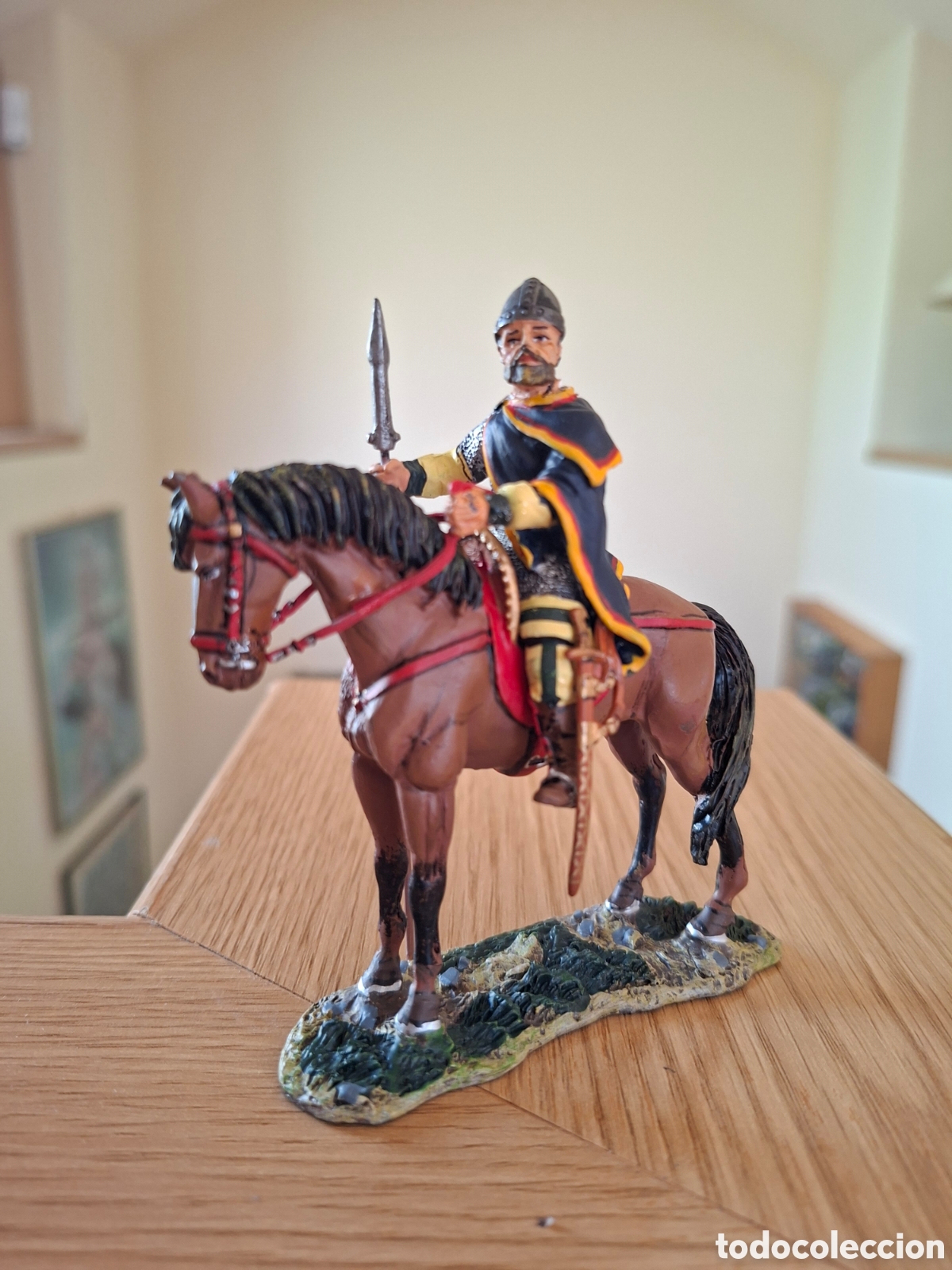 Jeux Anciens: FIGURA DE CABALLERO MEDIEVAL de DEL PRADO : CHARLES MARTEL, 732