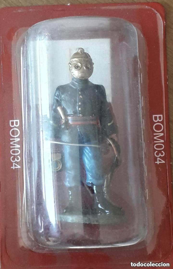 Juguetes antiguos: miniatura soldado de plomo coleccion bomberos FRANCIA 1883