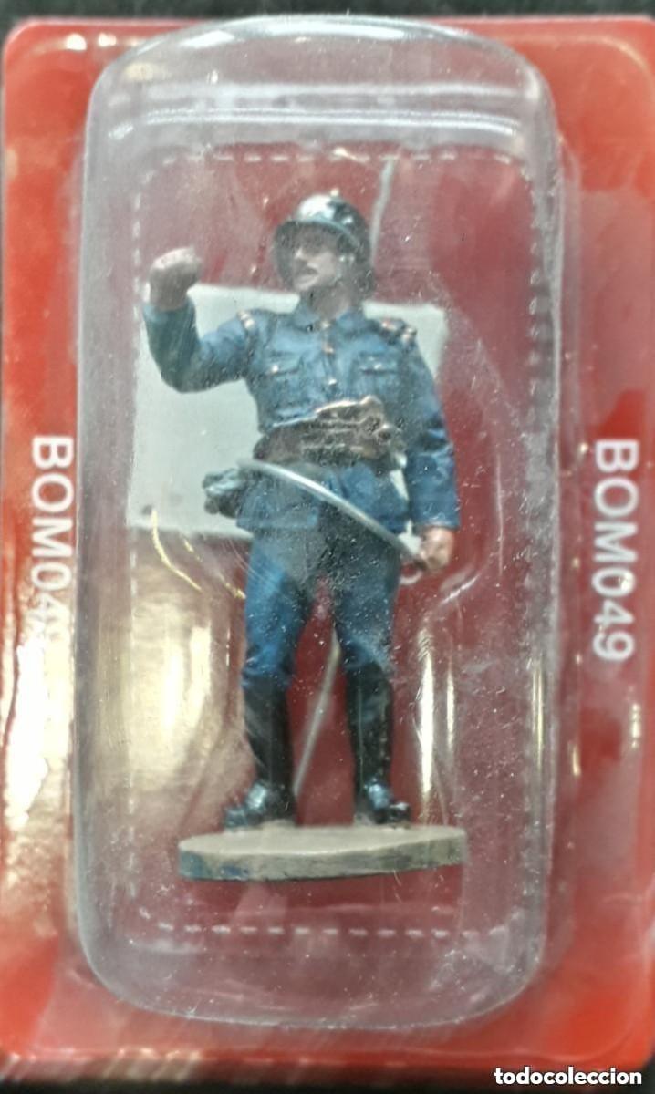 Juguetes antiguos: miniatura soldado de plomo bombero 49 bombero espa&ntilde;a 1945 delprado