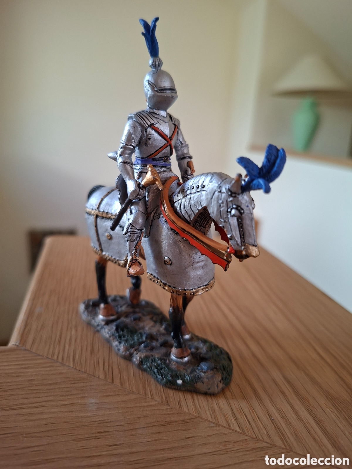 Juguetes antiguos: FIGURA DE CABALLERO MEDIEVAL de DEL PRADO : BURGUNDIAN MAN-AT-ARMS, 1470
