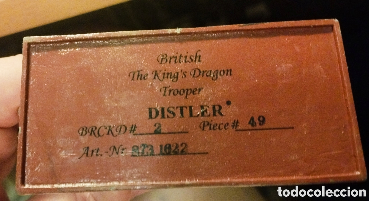 Juguetes antiguos: BRITISH THE KINGS'S DRAGON TROOPER CAVALRY - DISTLER - 1970-1980? - 1:24