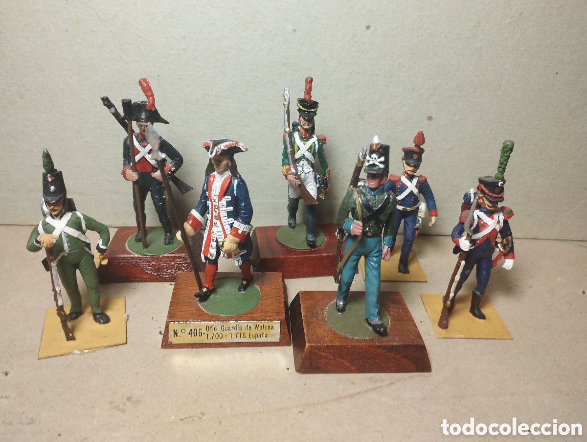 Juguetes antiguos: Soldados de plomo 54 mm Alymer Almirall