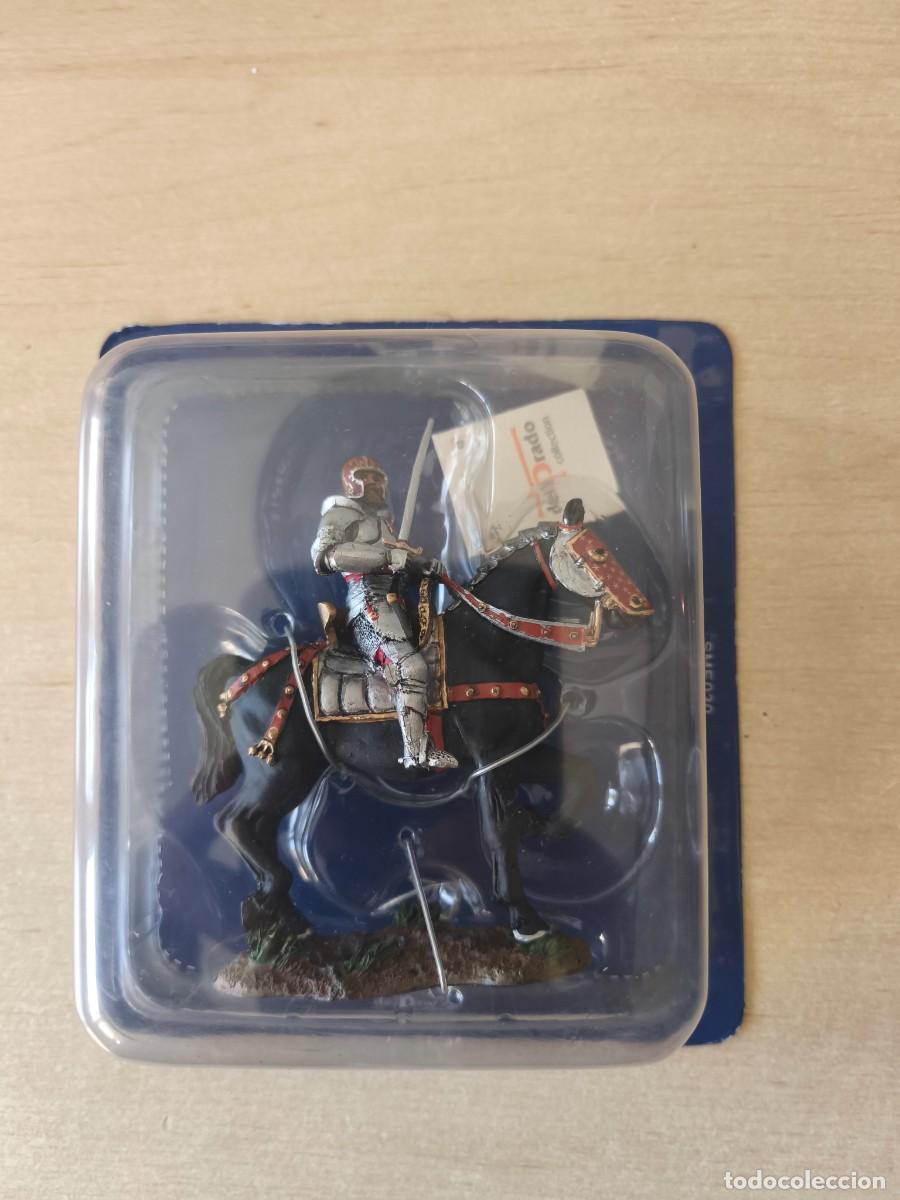 Juguetes antiguos: Caballero Medieval de plomo Francesco Gonzaga, Fornovo 1495. Colecci&oacute;n Medieval Warriors SME030. Edi