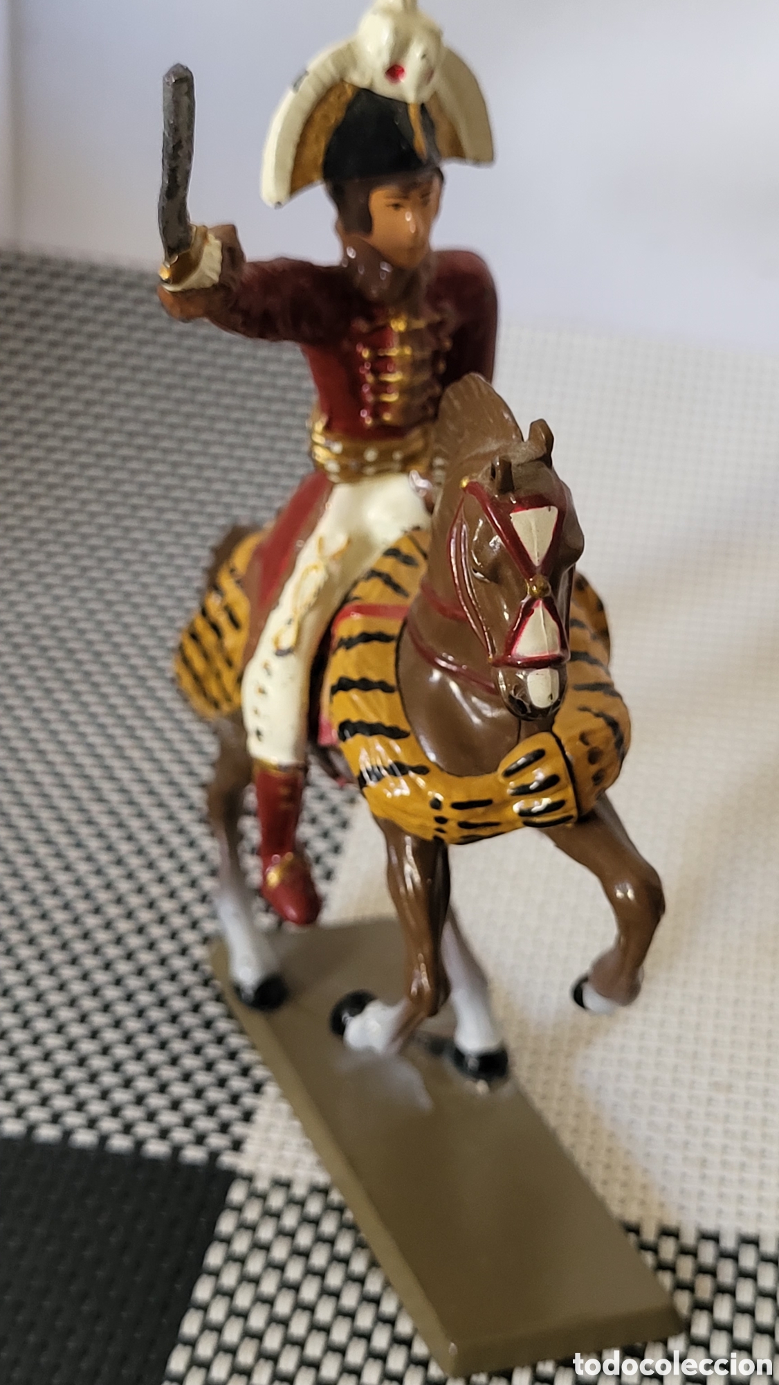 Juguetes antiguos: Figura colecci&oacute;n Soldado Marshal Murat