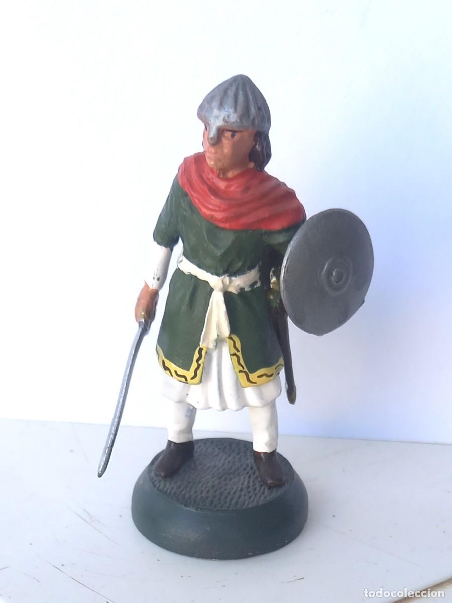 Juguetes antiguos: Figura de plomo de un Guerrero Musulman Andalusi-Almirall Palou ref.3/014