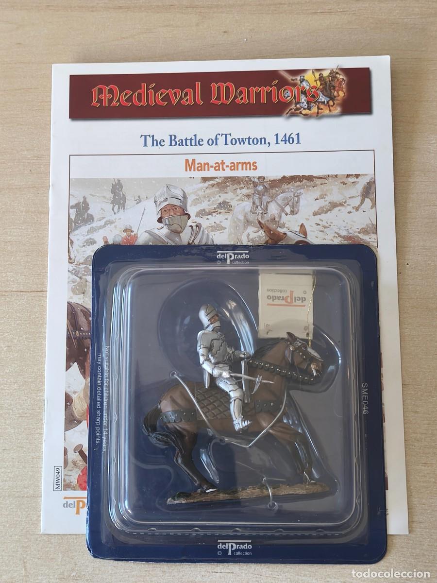 Juguetes antiguos: Caballero Medieval de plomo Man at Arms Battle of Towton 1461. Colecci&oacute;n Medieval Warriors SME046. E