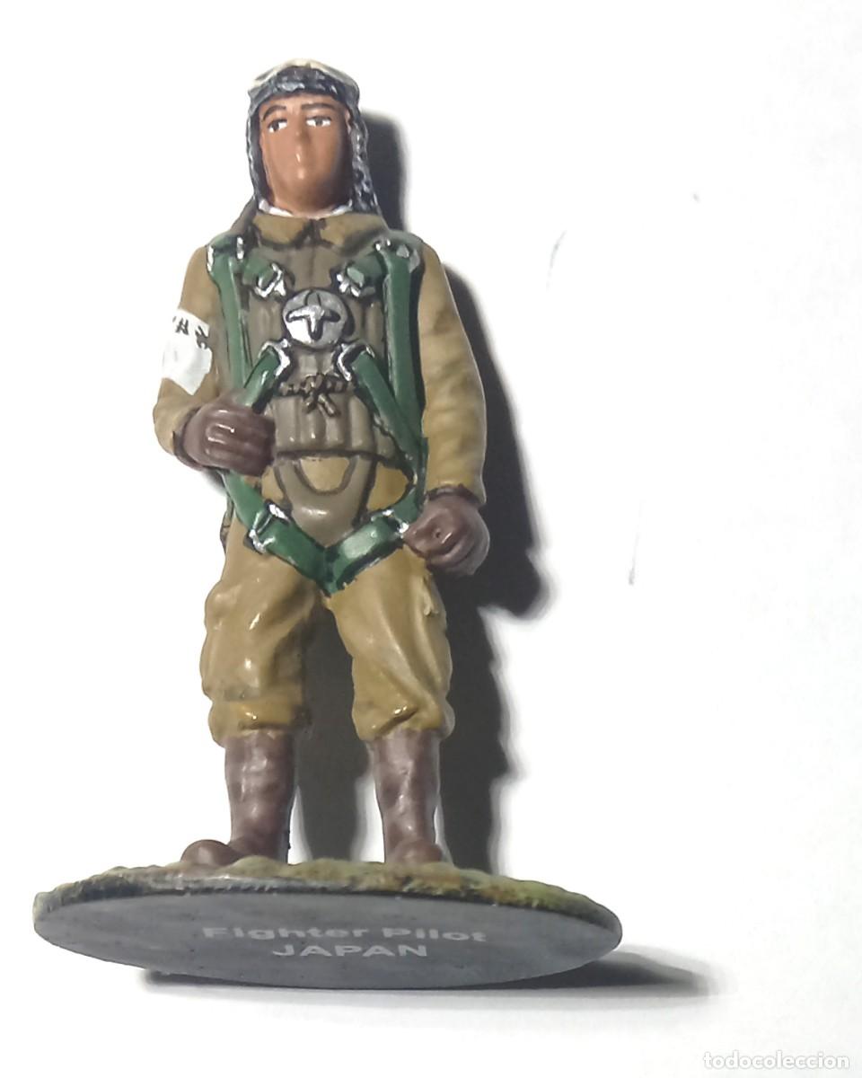 Old Toys: Figura de plomo Piloto japon&eacute;s