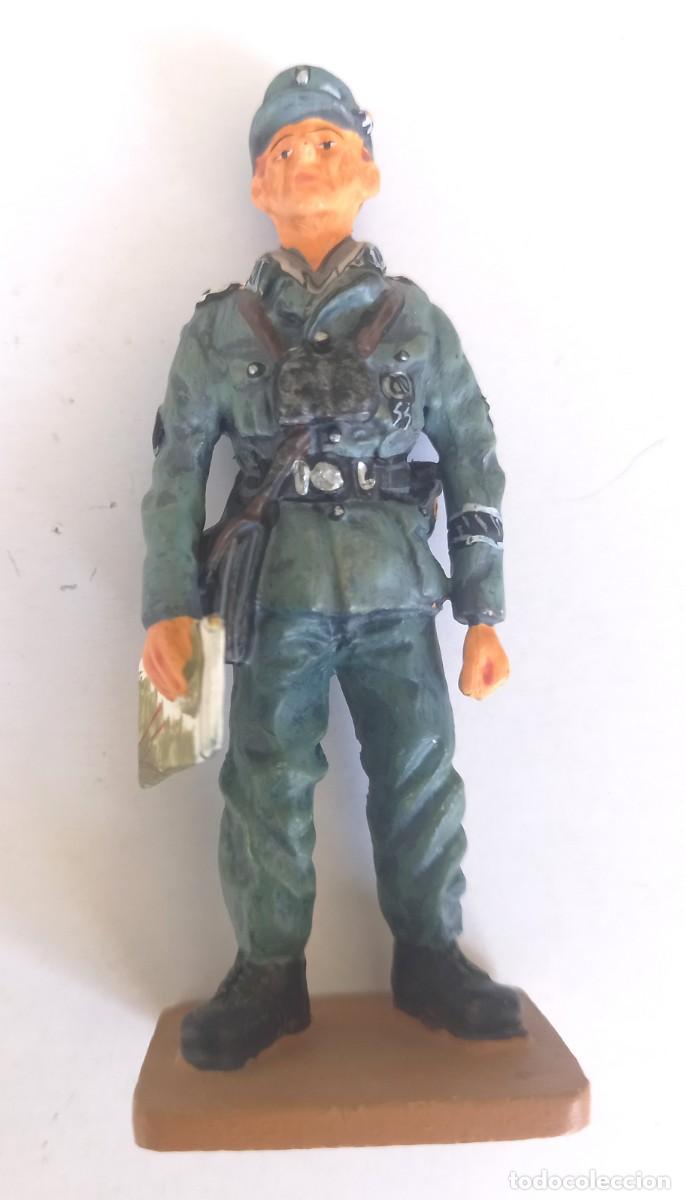 Giochi Antichi: Figura de plomo de un Oficial Alem&aacute;n de la SS a&ntilde;o 1944 , delPrado