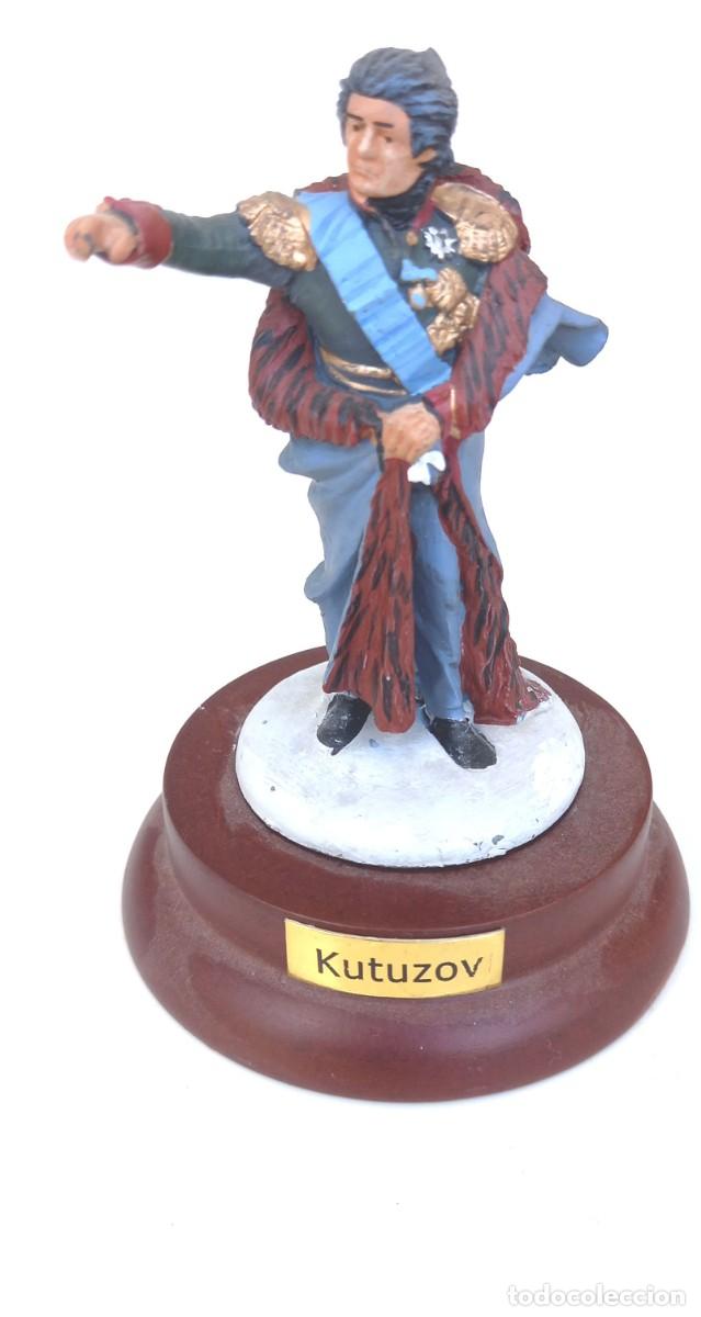 Old Toys: Figura de plomo de Mijail Kutuzov , mariscal de campo ejercito imperial ruso