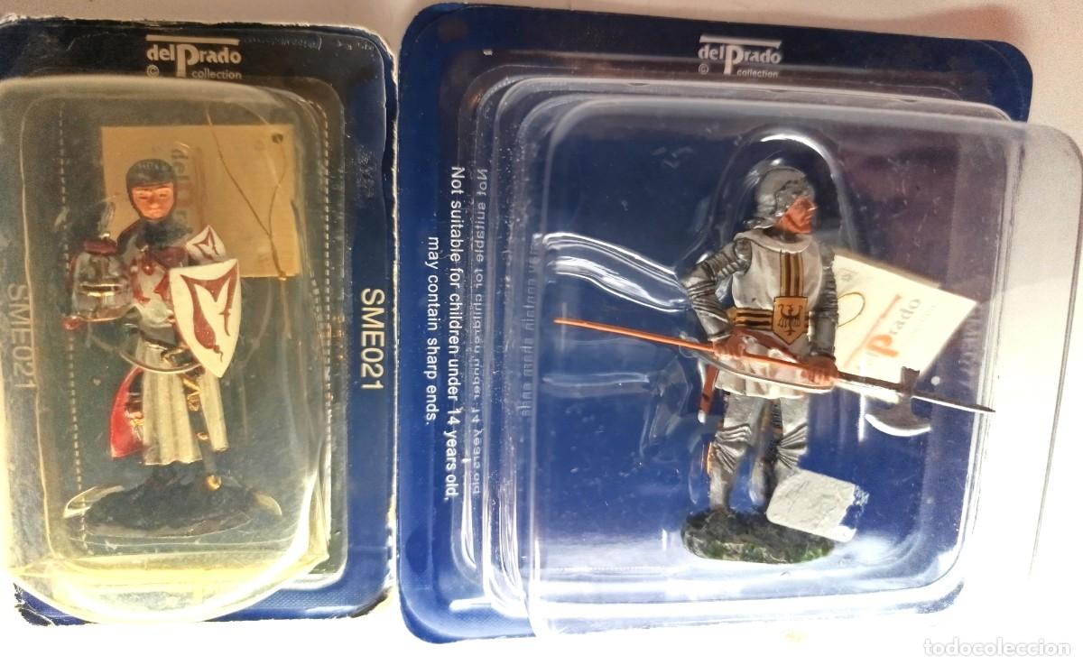 Old Toys: Soldados de plomo (2) . Colecci&oacute;n &rdquo;Soldados de la Edad Media&rdquo; de Del Prado. Nuevos sin abrir