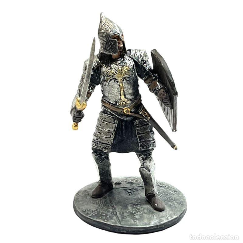 Juguetes antiguos: SOLDADO GONDORIANO EN MINAS TIRITH. FIGURAS EAGLEMOSS A&Ntilde;O 2005. COLECCI&Oacute;N EL SE&Ntilde;OR DE LOS ANILLOS 40